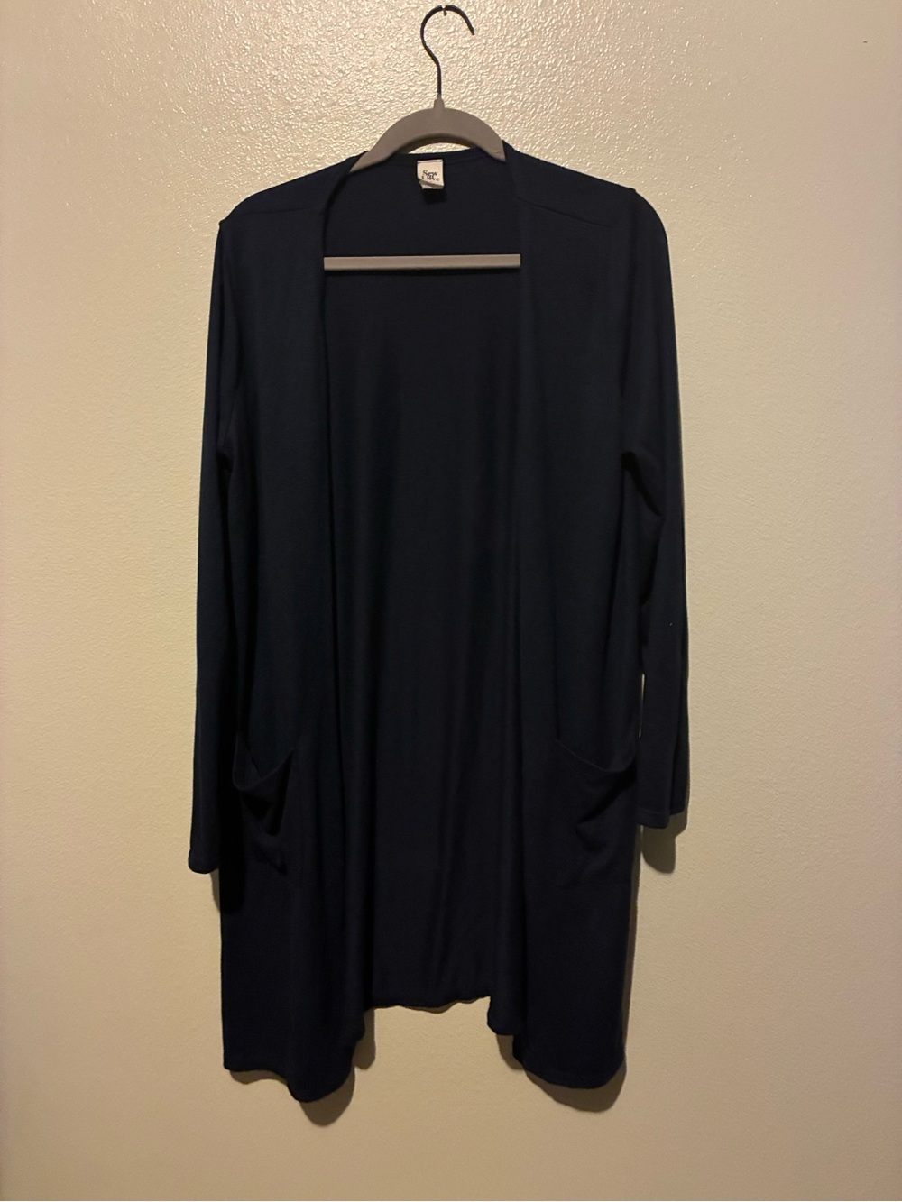 Sew In Love Navy Blue Men's Sweater